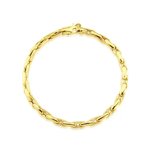 9ct Yellow Gold Chunky Bracelet