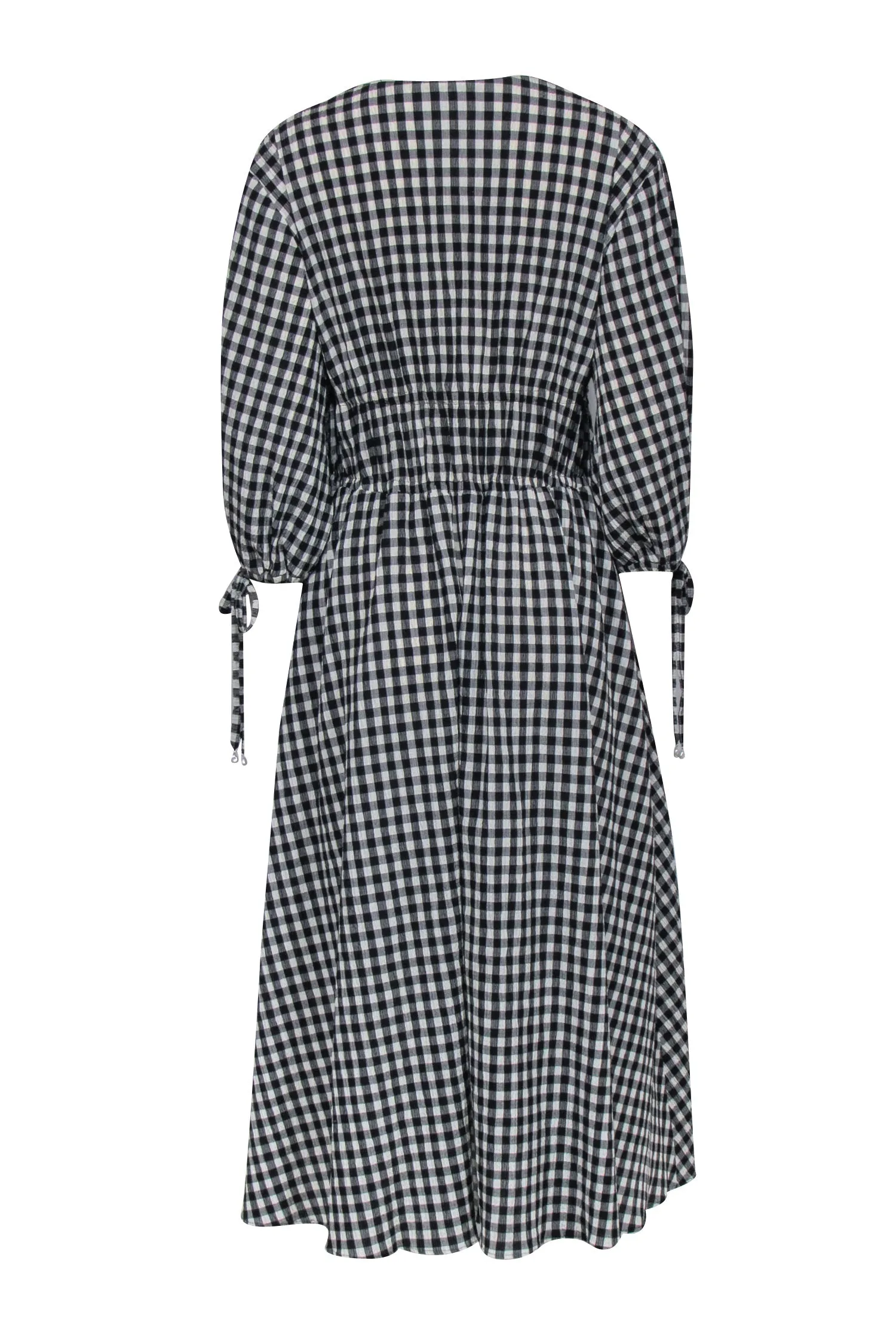 Altuzarra - Black & White Gingham Maxi Dress Sz 10