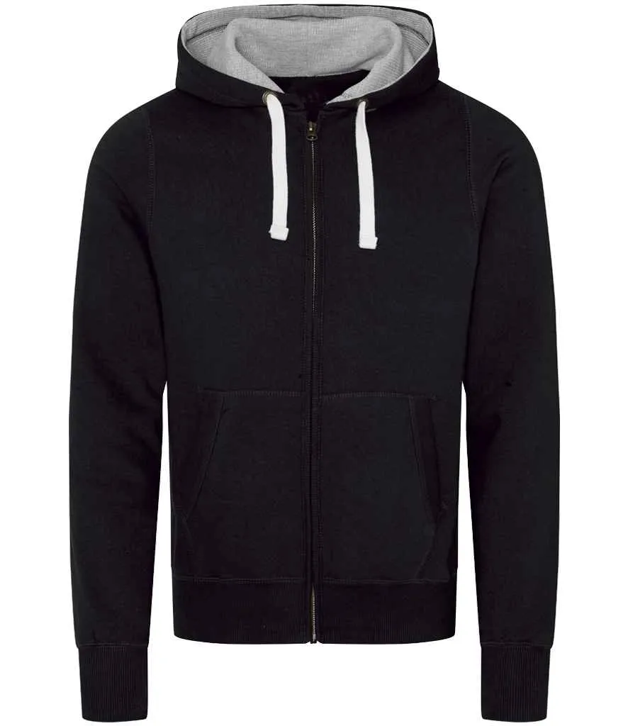 AWDis Chunky Zoodie | Jet Black