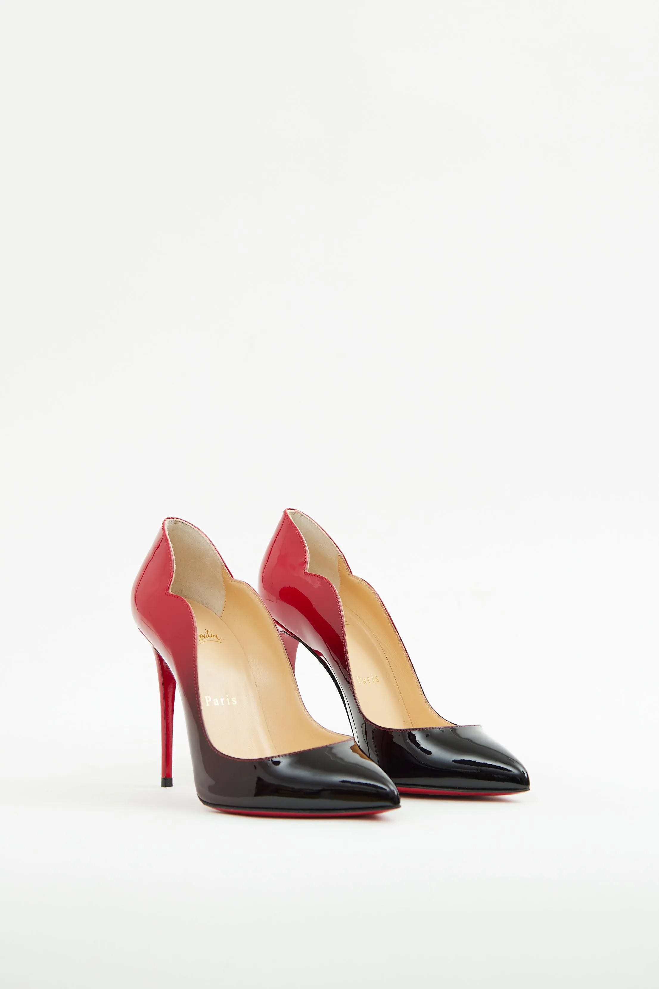 Black & Red Hot Chick 100 Pump