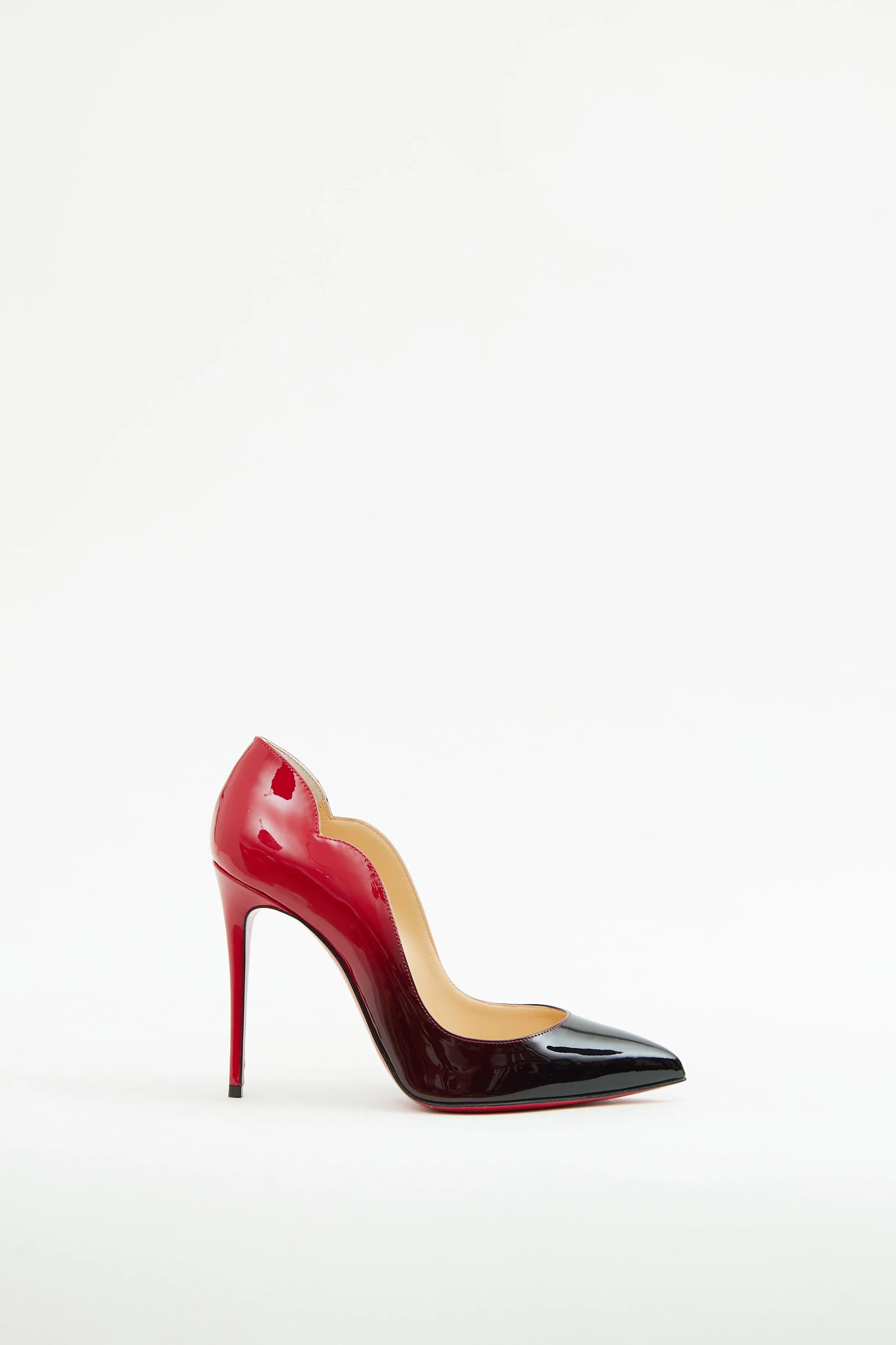 Black & Red Hot Chick 100 Pump