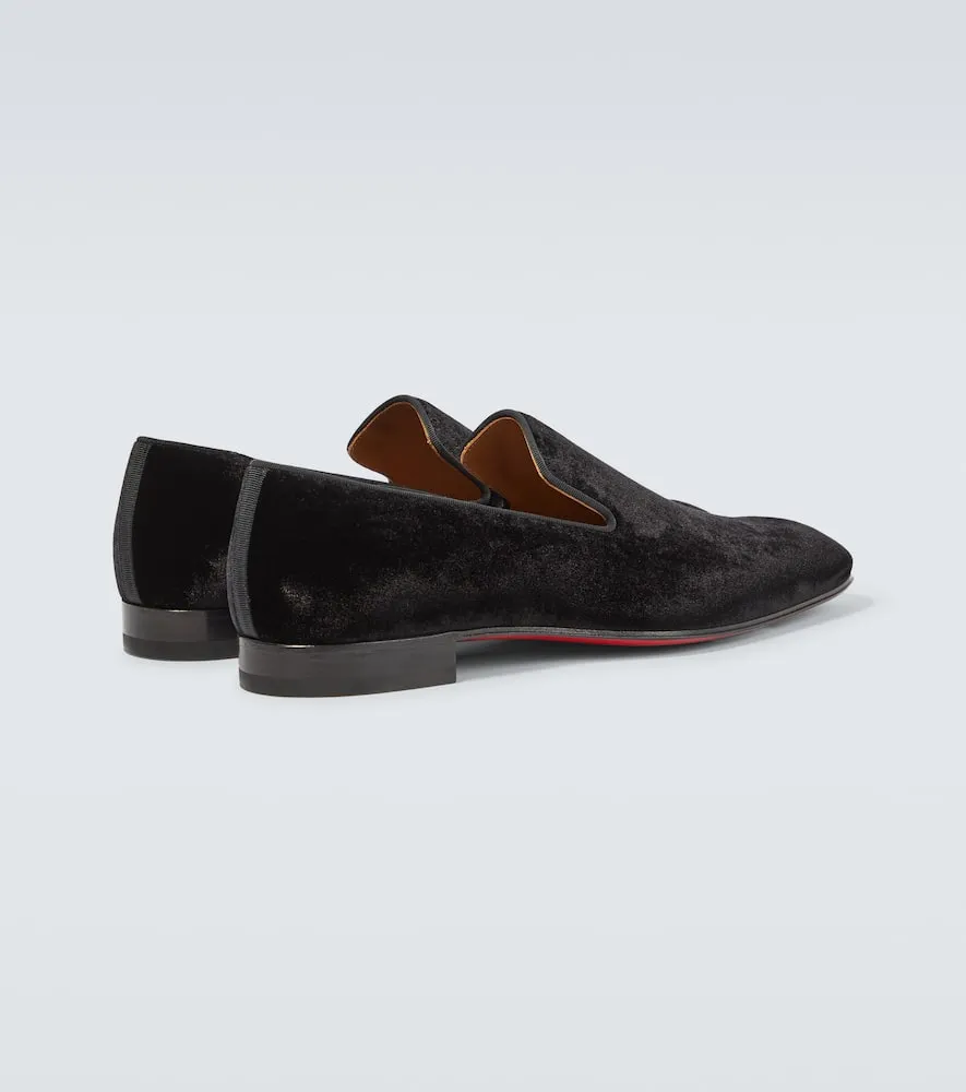 Christian Louboutin Dandelion velvet loafers