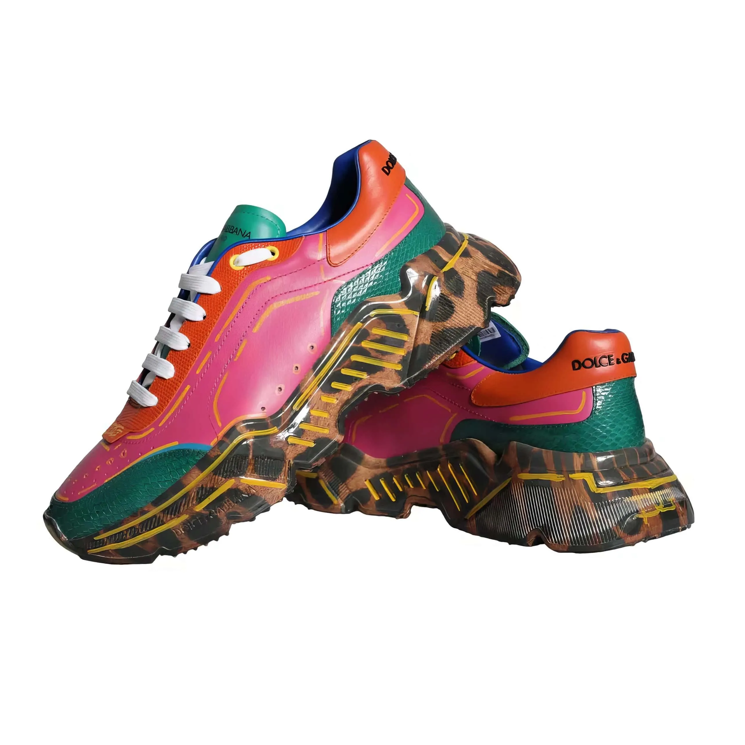 Daymaster Sneakers With Leopard Soles