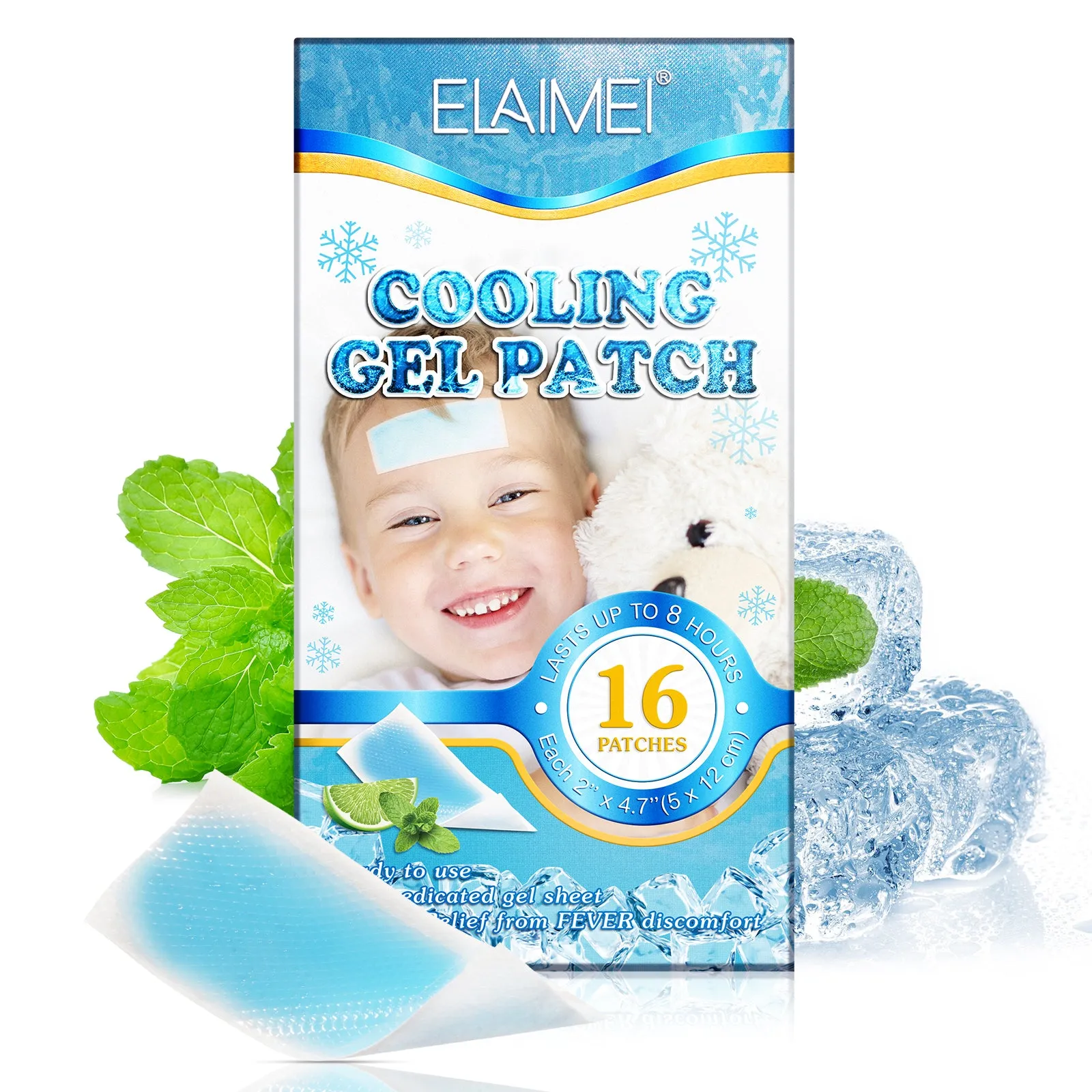 Elaimei Kids Cooling  Gel Patches