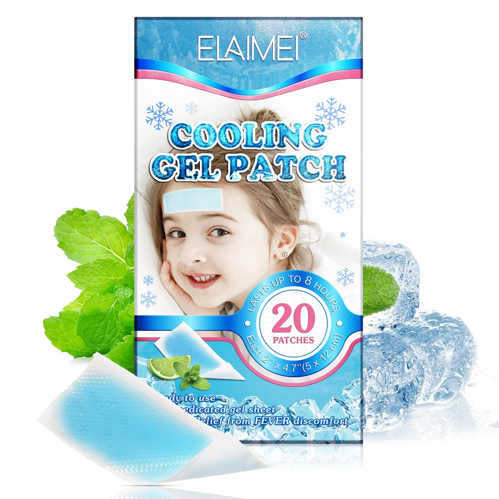 Elaimei Kids Cooling  Gel Patches