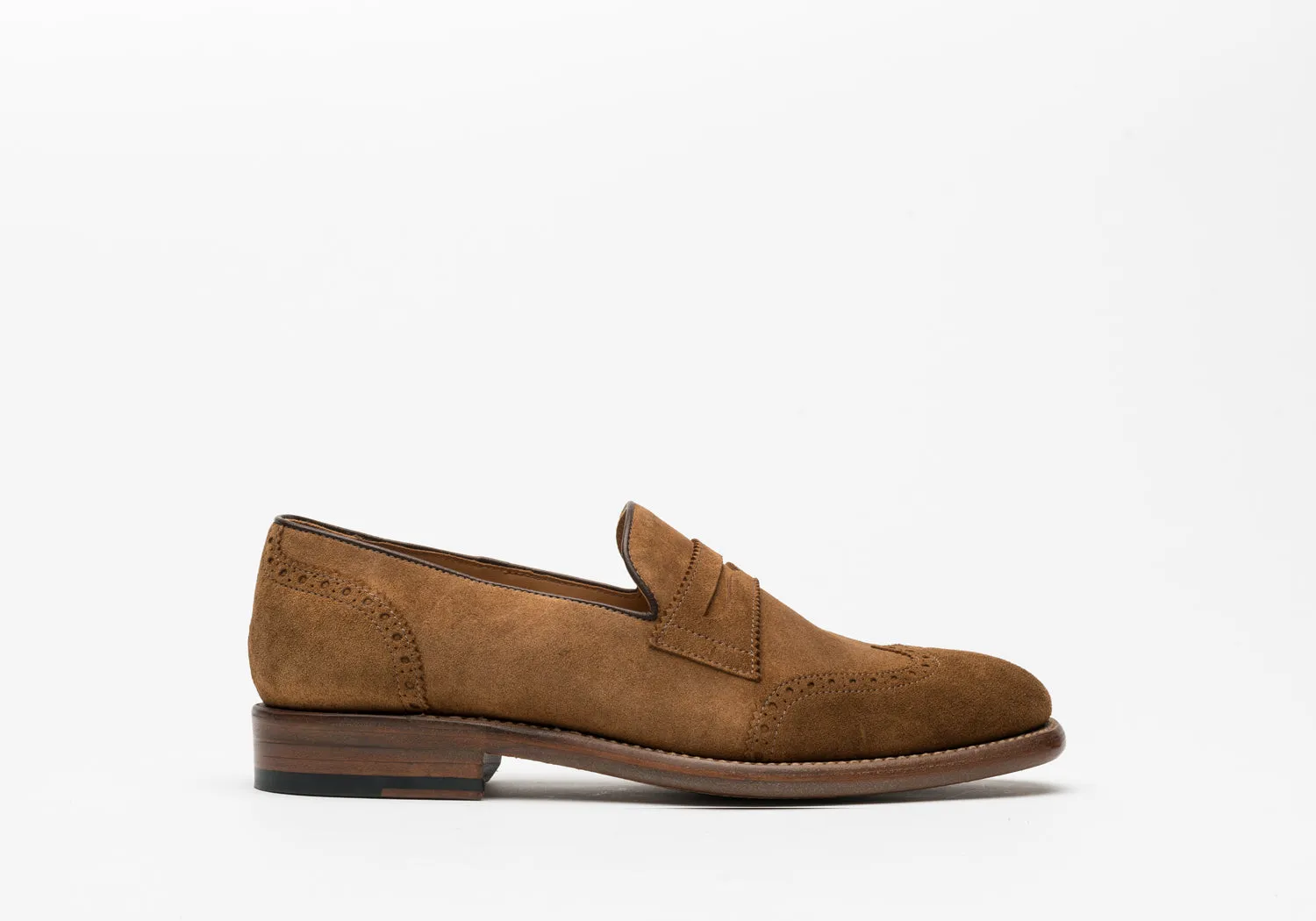 Loafers Wingtip Camel