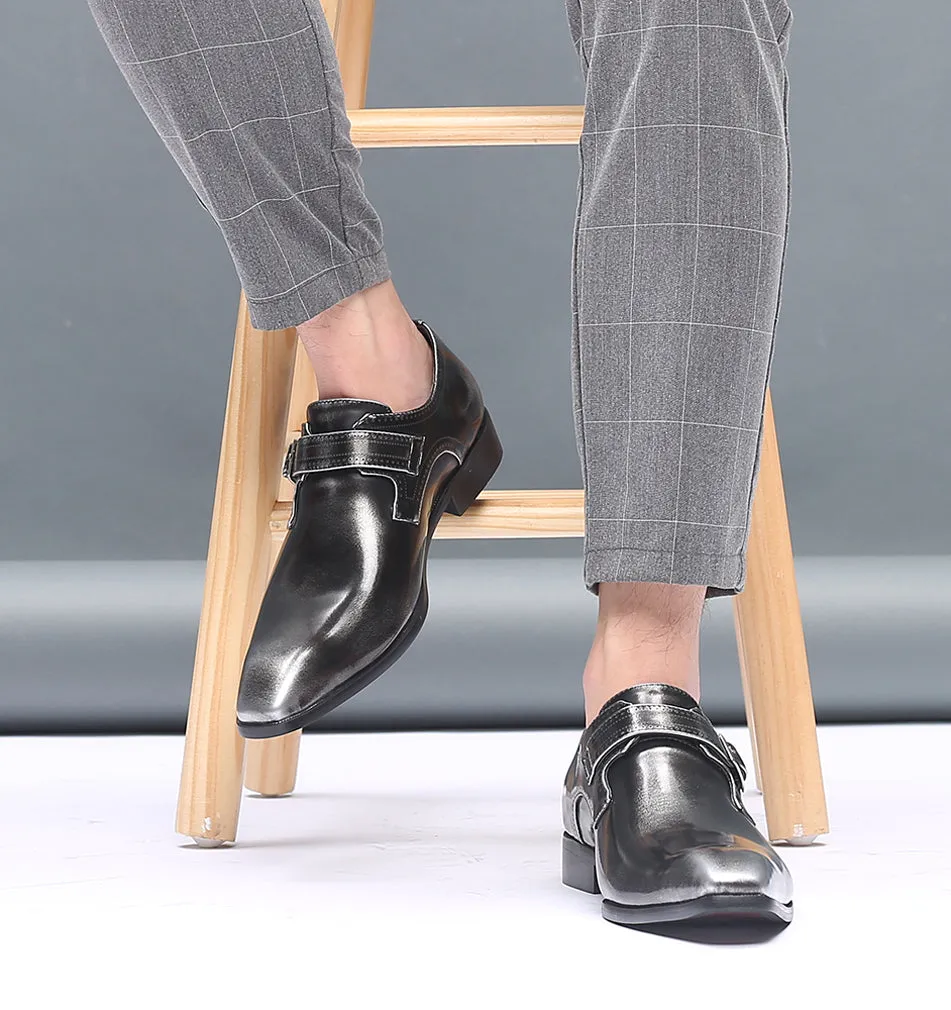 Men's Formal Monk Strap Loafers