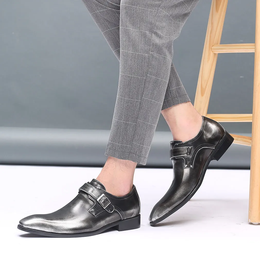 Men's Formal Monk Strap Loafers