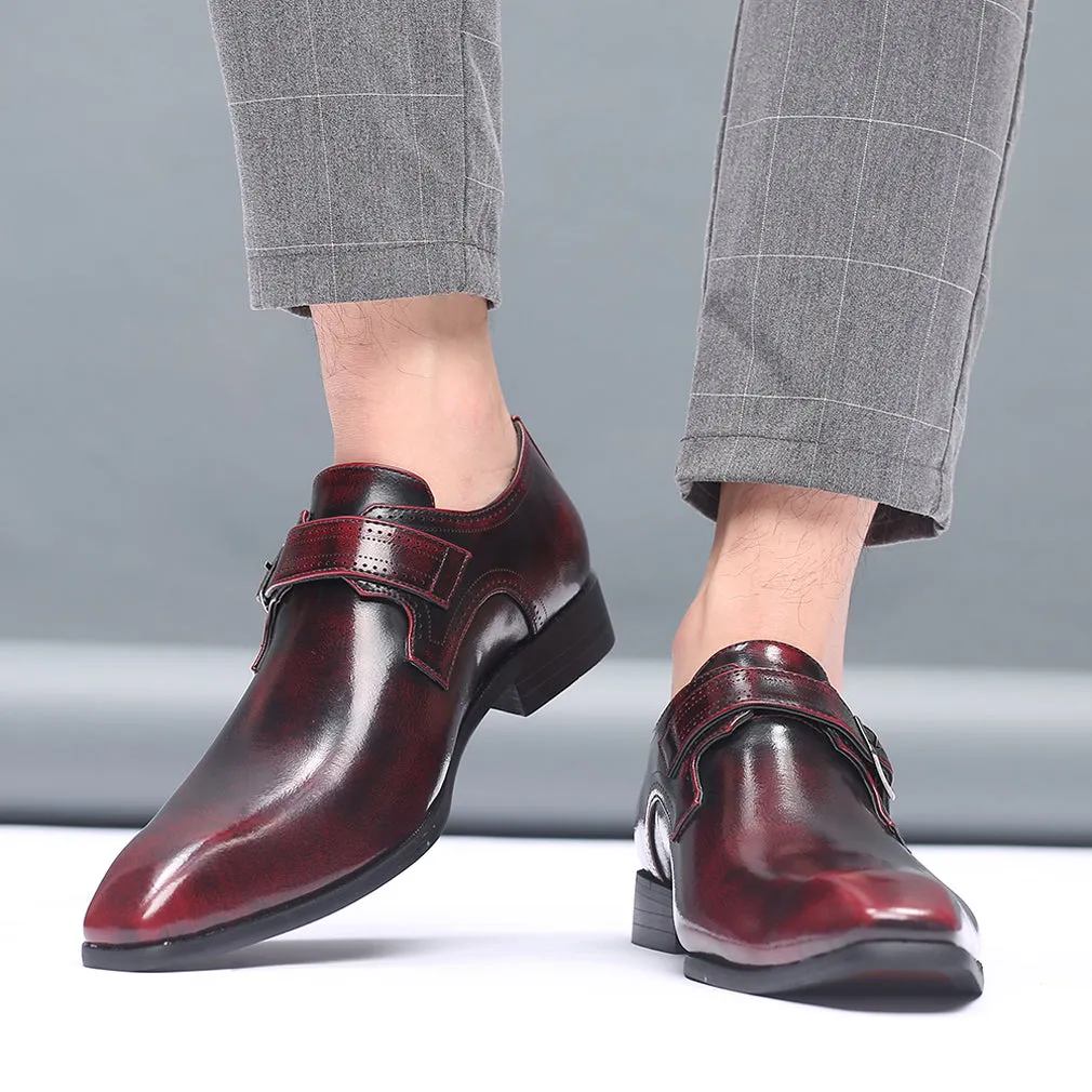 Men's Formal Monk Strap Loafers