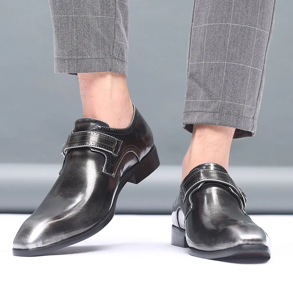 Men's Formal Monk Strap Loafers
