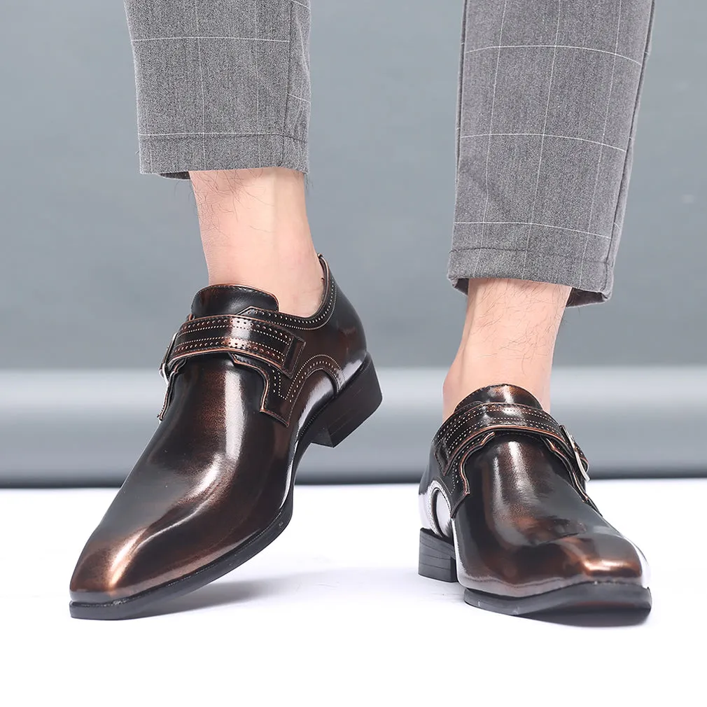 Men's Formal Monk Strap Loafers