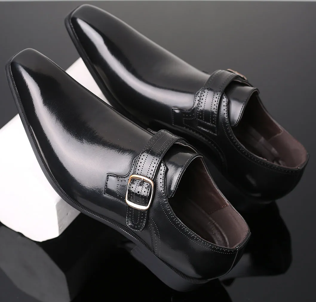 Men's Formal Monk Strap Loafers