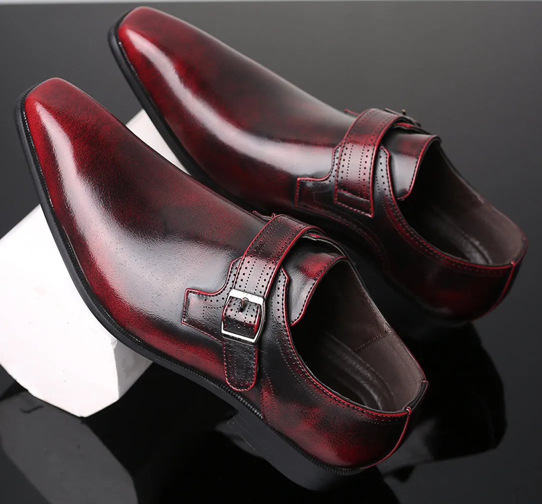 Men's Formal Monk Strap Loafers