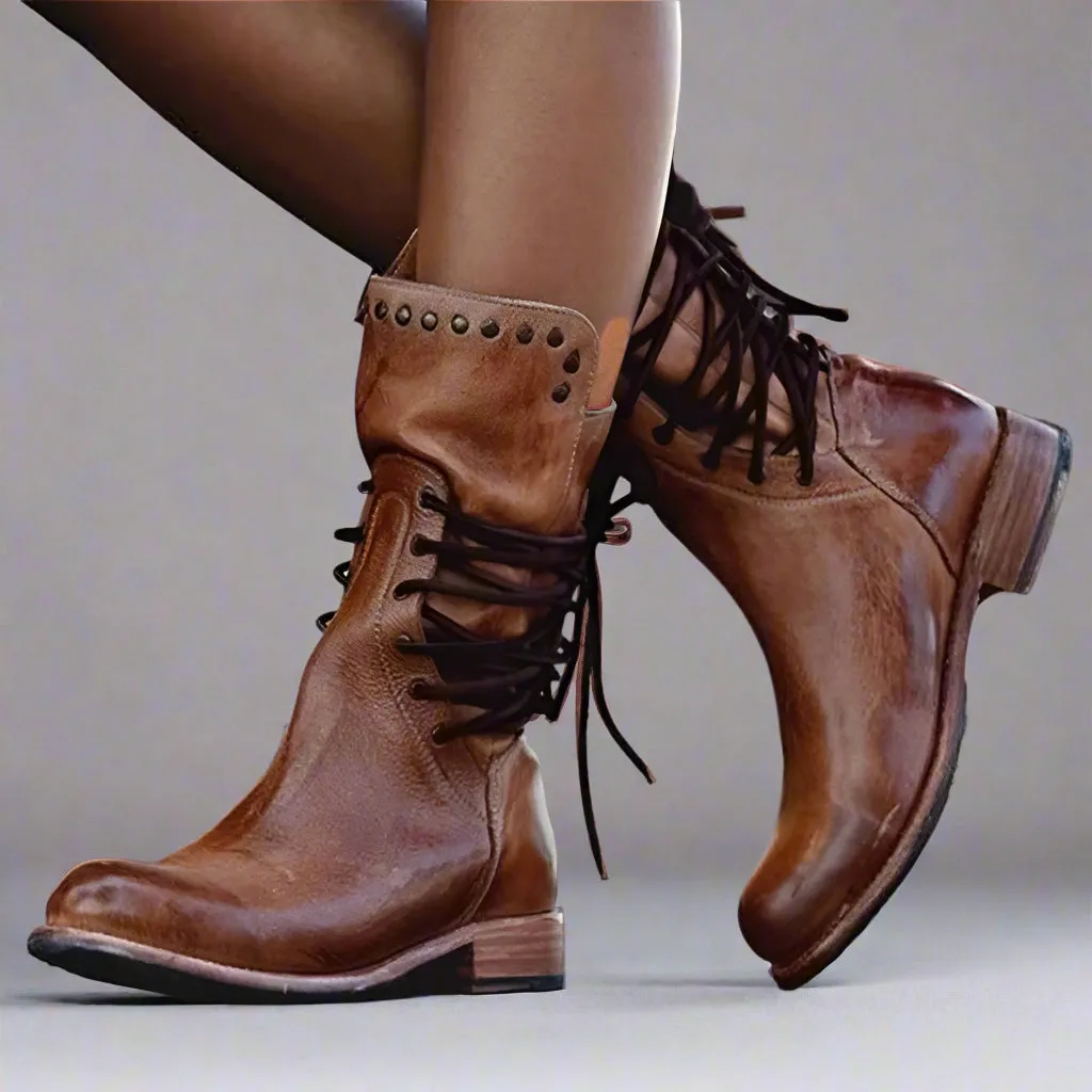 Odalinde | Premium Leather Boots for Ultimate Comfort