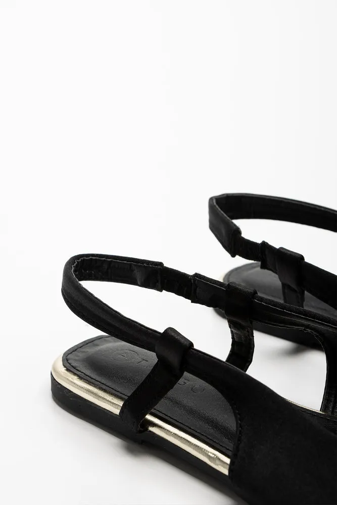 Slingback Pump Black