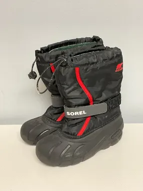 Sorel Child Shoe Size 2 Black Boots