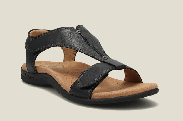 Taos The Show Sandals | Stone   Black