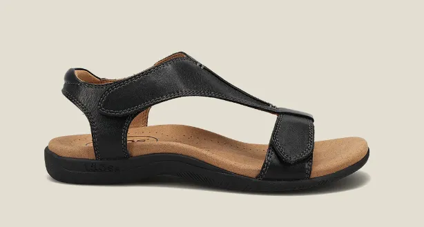 Taos The Show Sandals | Stone   Black