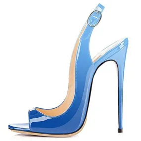 Trend4us Women's Stiletto Slingback Heels