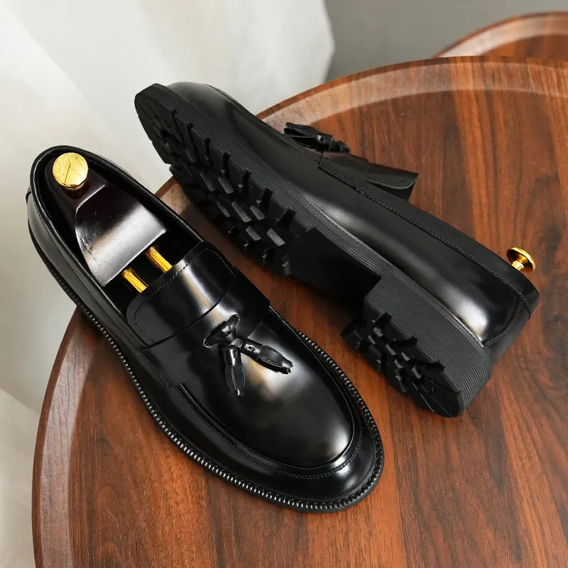 Veltique Lace-Up Loafers