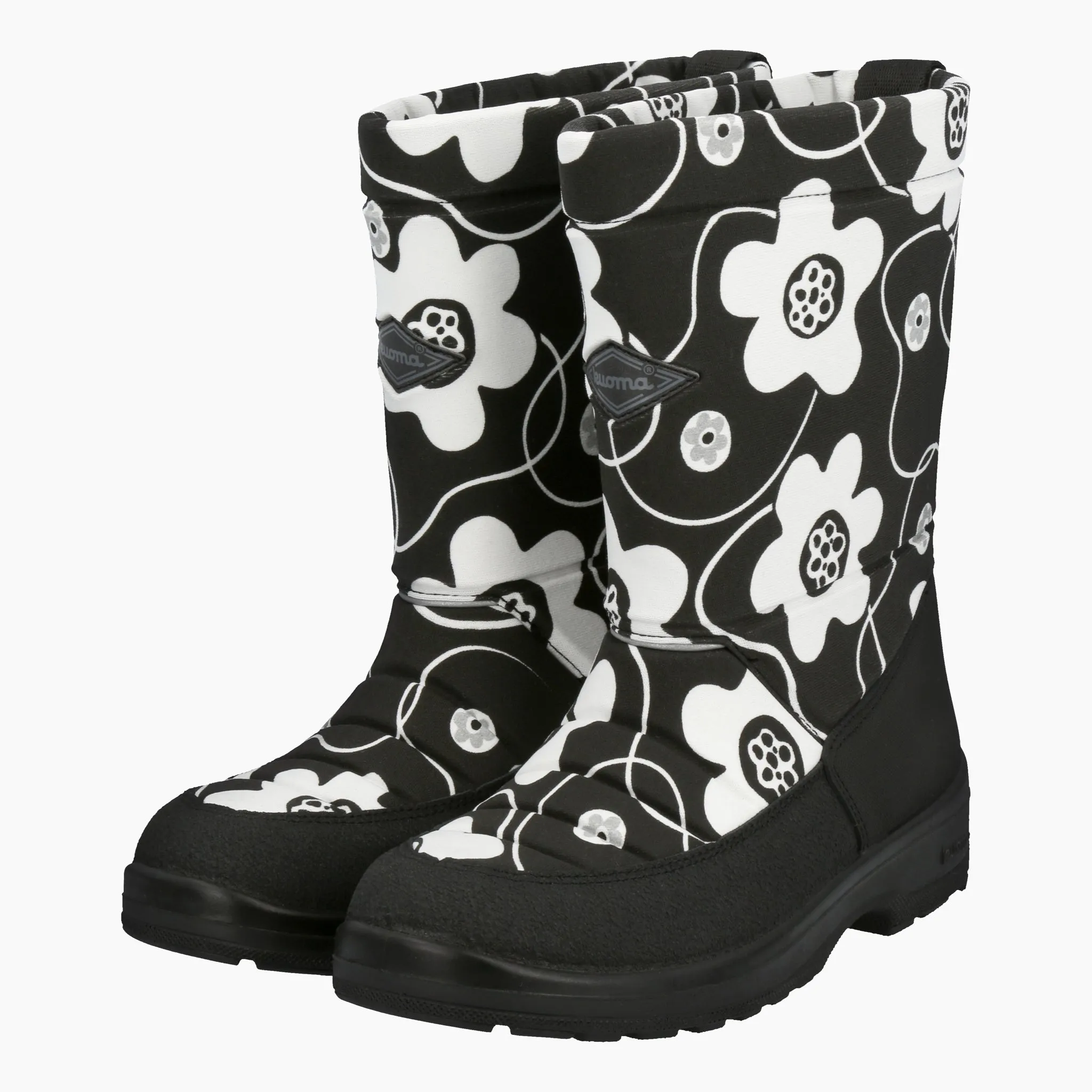 Winter Boots Lady, White Water lily
